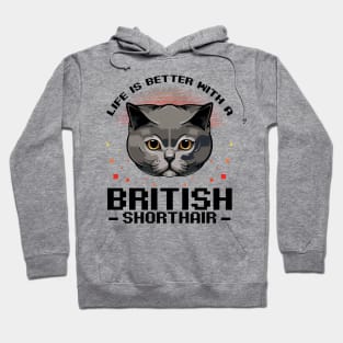 British Shorthair Cat Hoodie